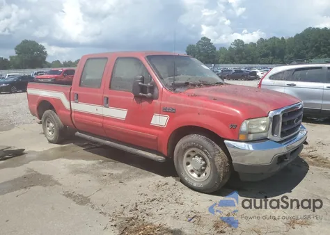 2002 Ford F250 Super Duty from USA, damaged, VIN 1FTNW20L92ED55166